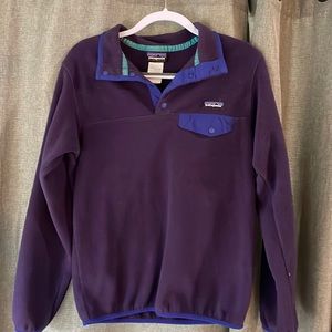 Patagonia Synchilla snap fleece pullover